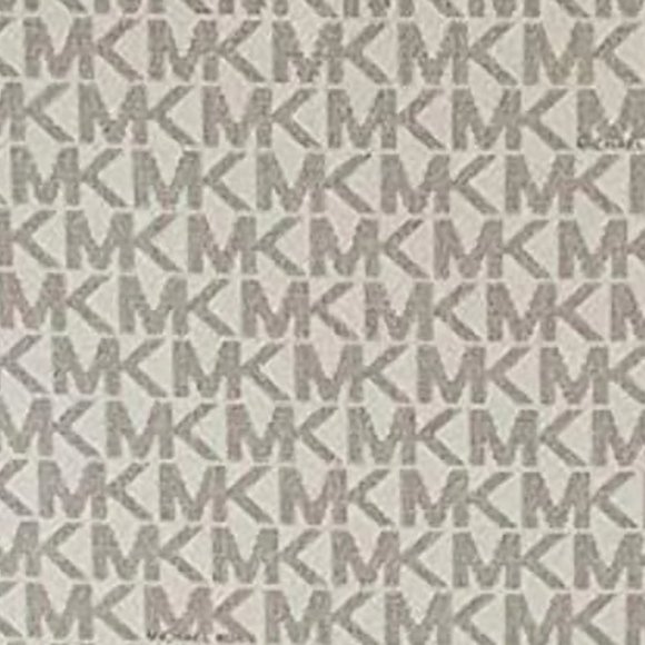 NWT Michael Kors Jet Set Travel Tote Crossbody Shoulder Bag Vanilla Logo Brown - Picture 11 of 16